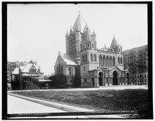 Trinity Church, Boston, c1899. Creator: Unknown
