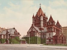 Trinity Church, Boston, c1900. Creator: Unknown