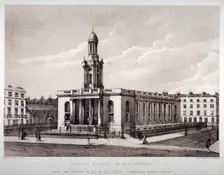 Trinity Church, Euston Road, St Pancras, London, c1830. Artist: J Laver