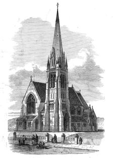 Trinity Church, Finchley Road, 1872. Creator: Unknown