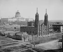 Trinity Episcopal Church, Washington DC, 1862. Creator: George N. Barnard