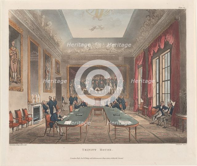Trinity House, October 1, 1809., October 1, 1809. Creator: J. Bluck.