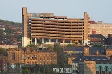 Trinity Square car park, Gateshead, Tyne and Wear, 2010. Artist: Alun Bull