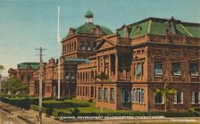Trinidad, Government Headquarters. (The Red House) early 20th century. Creator: Unknown