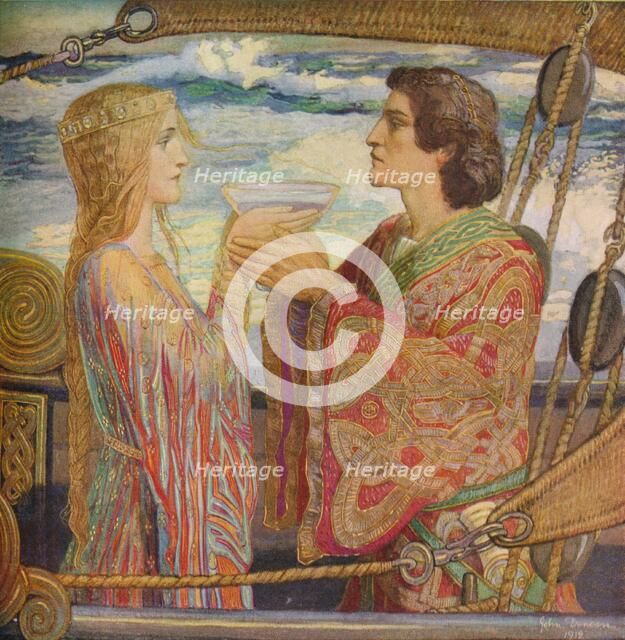 'Tristan and Isolde', 1912. Artist: John Duncan.