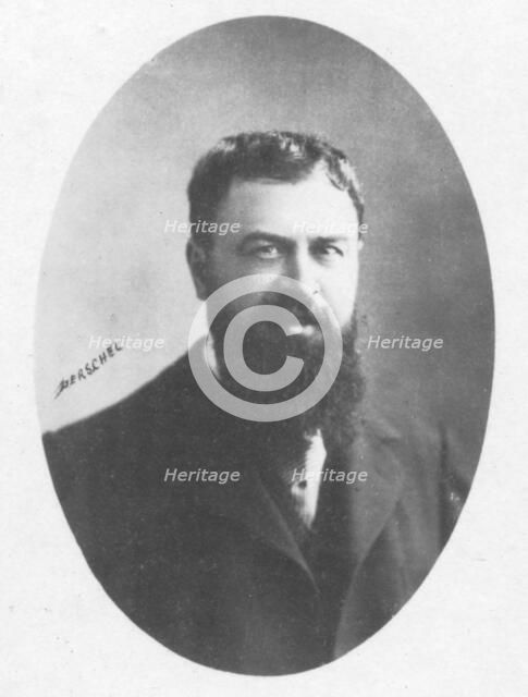 'Tristan Bernard', c1893. Artist: Aaron Gerschel.