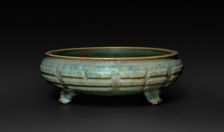 Tripod Bulb Dish, Ming dynasty. Creator: Unknown