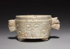 Tripod Bowl, 600-1000. Creator: Unknown