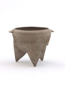 Tripod bowl with two lugs, about 2500-2200 B.C.E.. Creator: Unknown
