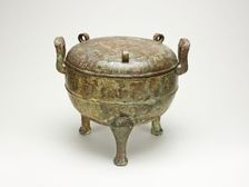 Tripod Cauldron (Ding), Eastern Zhou dynasty, Spring and Autumn period, late 6th cent B.C., State of Creator: Unknown