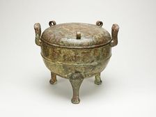 Tripod Cauldron (Ding), Eastern Zhou dynasty, Spring and Autumn period, late 6th cent B.C., State of Creator: Unknown