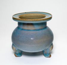 Tripod Censer, Jin dynasty (1115-1234), 13th century. Creator: Unknown