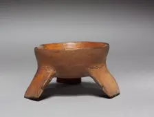 Tripod Dish, 1325-1521. Creator: Unknown