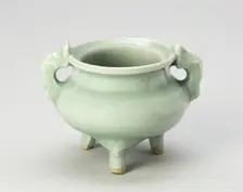 Tripod Incense Burner (Censer) with Monster-Head Feet..., Southern Song dynasty (1127-1279). Creator: Unknown