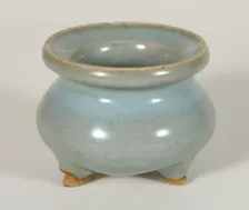 Tripod Incense Burner (Censer), Northern Song or Jin dynasty, c12th/13th century. Creator: Unknown