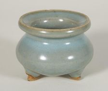 Tripod Incense Burner (Censer), Northern Song or Jin dynasty, c12th/13th century. Creator: Unknown