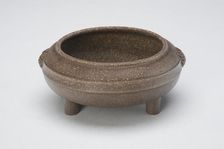 Tripod Incense Burner, Qing dynasty (1644-1911), 17th century. Creator: Chen Mingyuan