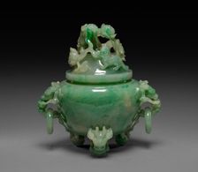 Tripod Vase: Ting, 1644-1911. Creator: Unknown