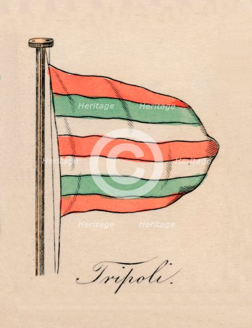 'Tripoli', 1838. Artist: Unknown.