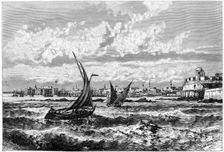 Tripoli from the Roadstead c1890. Artist: Barbant