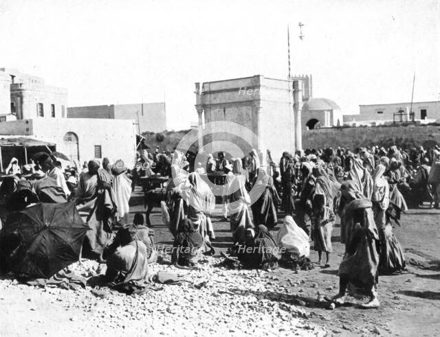 ''Tripoli. Le grand Sakko; Le Nord-Est Africain', 1914. Creator: Unknown.