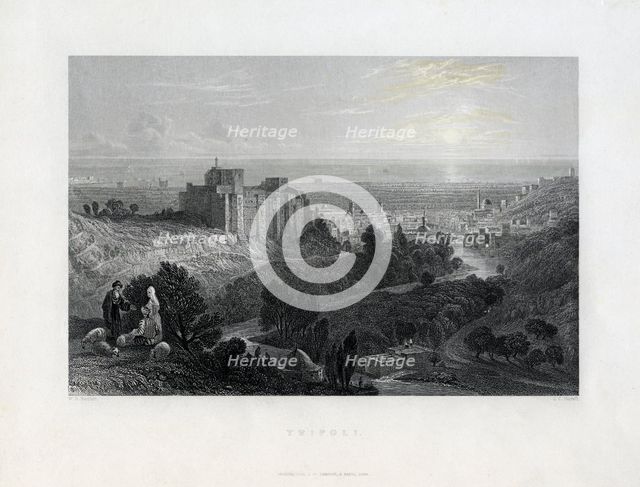 Tripoli, Lebanon, 1836. Artist: JC Varrall