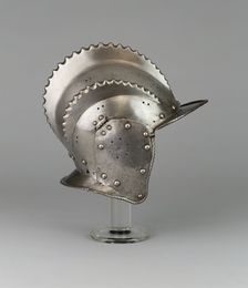 Triple-Combed Burgonet, Augsburg, 1540/50. Creator: Unknown