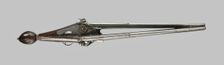Triple-Wheellock Pistol, Strasbourg, 1610/20. Creator: Unknown