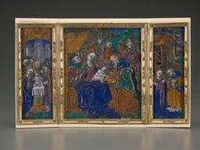 Triptych: Circumcision, Epiphany, Nativity, about 1490. Creator: Master of the Orleans Triptych