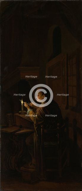 Triptych: Allegory of Art Training, c.1770. Creator: Willem Joseph Laquy.