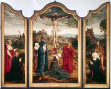 Triptych, c1486-1530. Artist: Quentin Metsys I