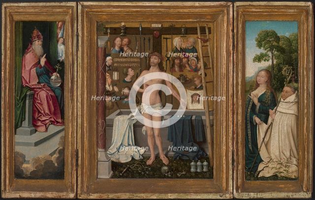 Triptych of Antonius Tsgrooten, 1507. Creator: Goswijn van der Weyden.