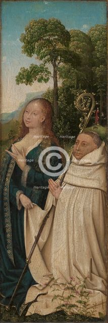 Triptych of Antonius Tsgrooten: Maria Mediatrix and Antonius Tsgrooten, 1507. Creator: Weyden, Goswijn (Goossen) van der (1455/75-1538/43).