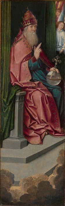 Triptych of Antonius Tsgrooten: God the Father, 1507. Creator: Weyden, Goswijn (Goossen) van der (1455/75-1538/43)