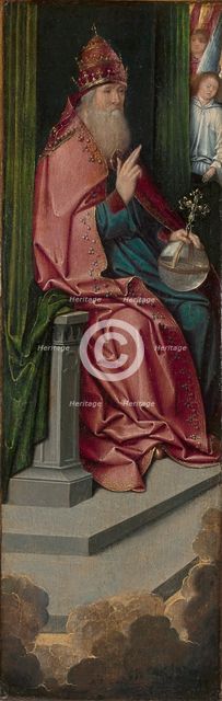 Triptych of Antonius Tsgrooten: God the Father, 1507. Creator: Weyden, Goswijn (Goossen) van der (1455/75-1538/43).