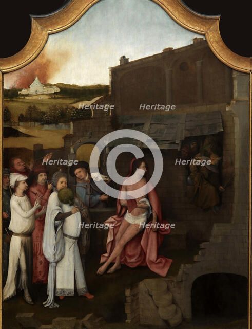 Triptych of Job (Central panel), First quarter of 16th cen.. Creator: Bosch, Hieronymus, (School)  .