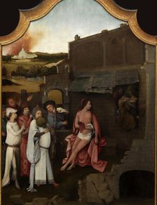 Triptych of Job (Central panel), First quarter of 16th cen.. Creator: Bosch, Hieronymus, (School)