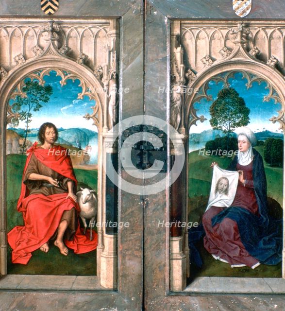 'Triptych of Jan Florain', 1479. Artist: Hans Memling