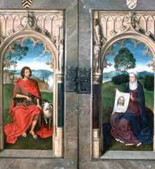 Triptych of Jan Florain 1479. Artist: Hans Memling