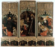Triptych of Santa Clara, 1486. Artist: Mestre Hilarius