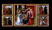Triptych of the Annunciation, about 1483. Creator: Master of the Saint Ursula Legend