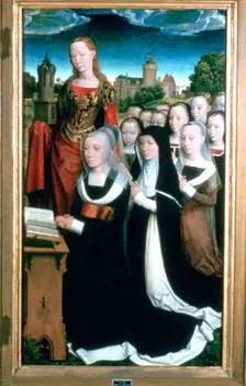 Triptych of the Family Moreel Detail, 1484. Artist: Hans Memling