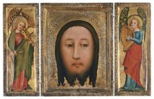 Triptych of The Holy Face, 1390. Creators: Master Bertram of Hamburg, Master Bertram Of Minden