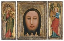 Triptych of The Holy Face, 1390. Creators: Master Bertram of Hamburg, Master Bertram Of Minden