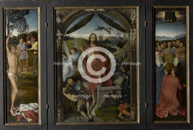 Triptych of The Resurrection.