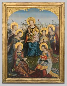 Triptych of the Virgin and Child with Saints, 1505/15. Creator: Unknown