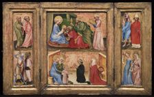Triptych with the Adoration of the Magi , c. 1424. Creator: Unknown