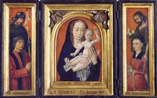 Triptych with Virgin and Child, c1475-1480 (c1485-1490). Creator: Hugo van der Goes