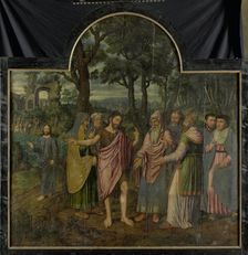 Triptych with Scenes from the Life of St John the Baptist, 1557. Creator: Jan van Coninxloo the Younger