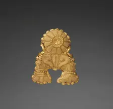 Triratna Pendant, 185-72 BC. Creator: Unknown